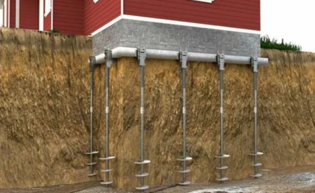 Enhancing Foundation Stability with Helical Piers in Davenport